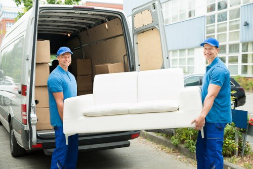 Man and van service helping with a local move in Ilford