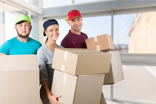 Packing checklist and moving preparation for an Ilford flat removal