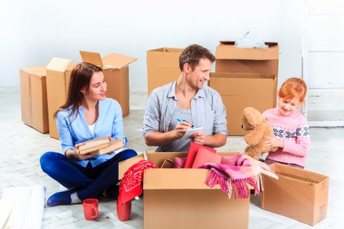 Illustration of accessible moving services in Ilford