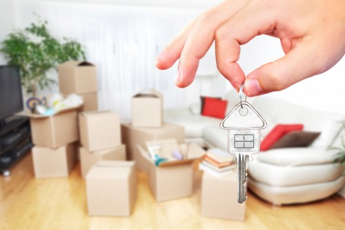 Removal team planning a local house move in Ilford