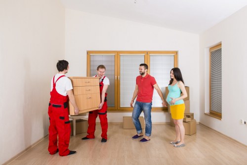 Office relocation team planning a move in Ilford commercial premises