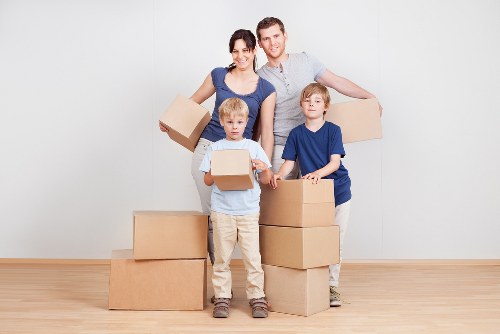 Man with van service helping with a local move in Ilford