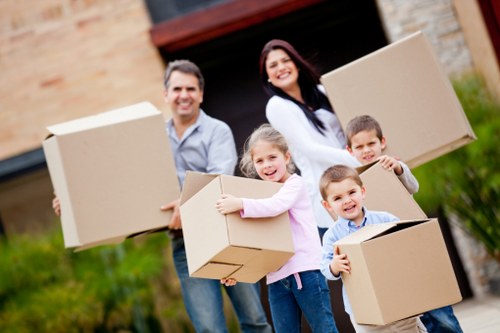 Packing materials and boxes for home or office moves in Ilford