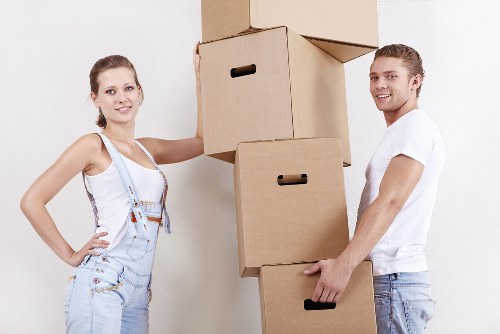 Local packing materials for flats and houses in Ilford