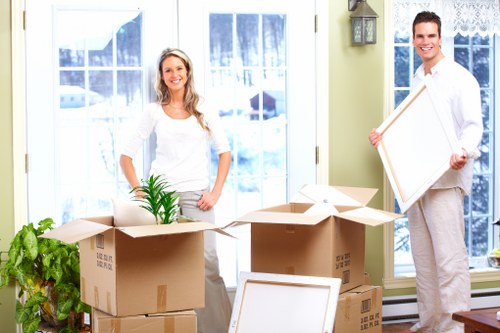 Packing and preparing items for storage in Ilford